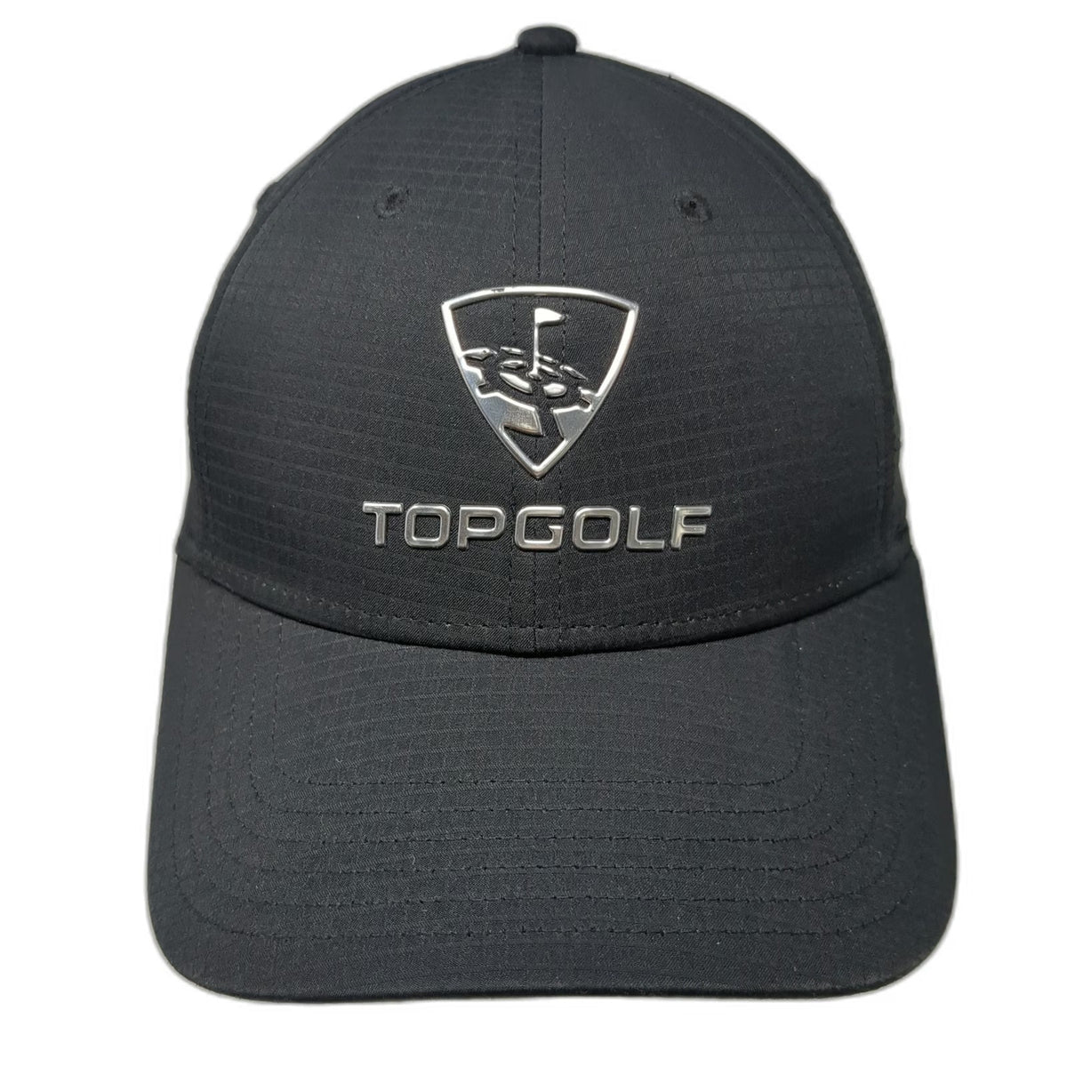 Callaway Baseball Cap Black One Size Topgolf Logo Polyester Strapback Golf Hat