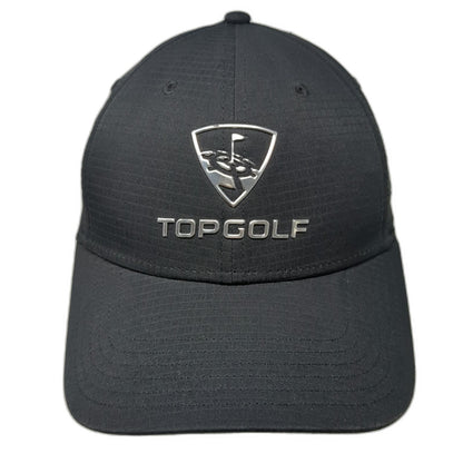 Callaway Baseball Cap Black One Size Topgolf Logo Polyester Strapback Golf Hat