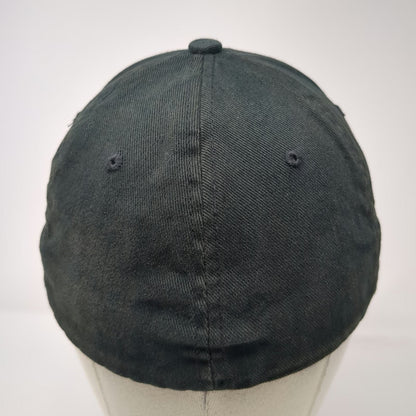 Dakine Baseball Cap Black One Size Flexfit Raised Logo Cotton Spandex Curved Hat