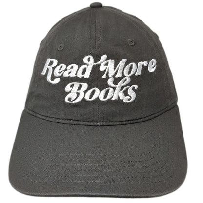 as colour Baseball Cap Brown One Size Read More Books Embroidery Slideback Hat