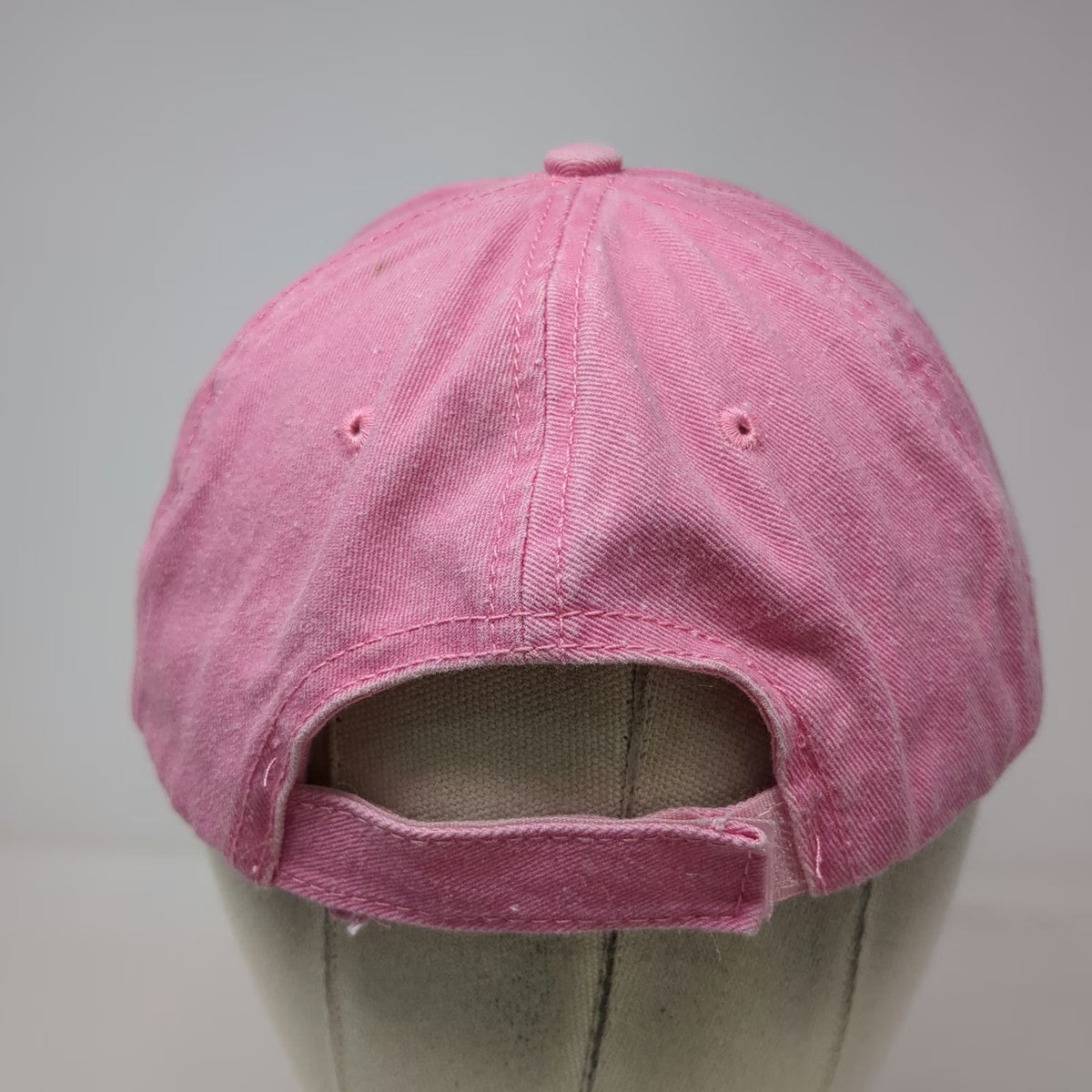 Ben Kaufman Pink Baseball Cap One Size Flagler Beach Sea Turtle Strapback Hat