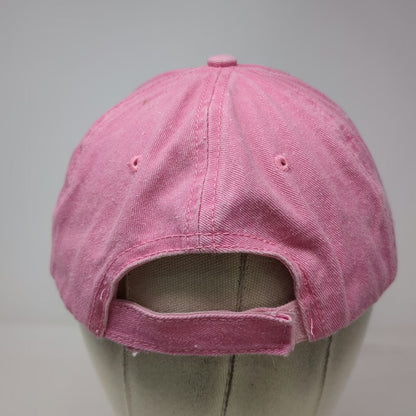 Ben Kaufman Pink Baseball Cap One Size Flagler Beach Sea Turtle Strapback Hat