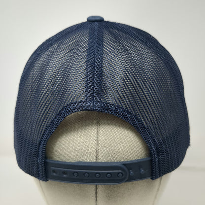 Yupoong Classics Trucker Hat Blue One Size Bretz RV & Marine Mesh Snapback