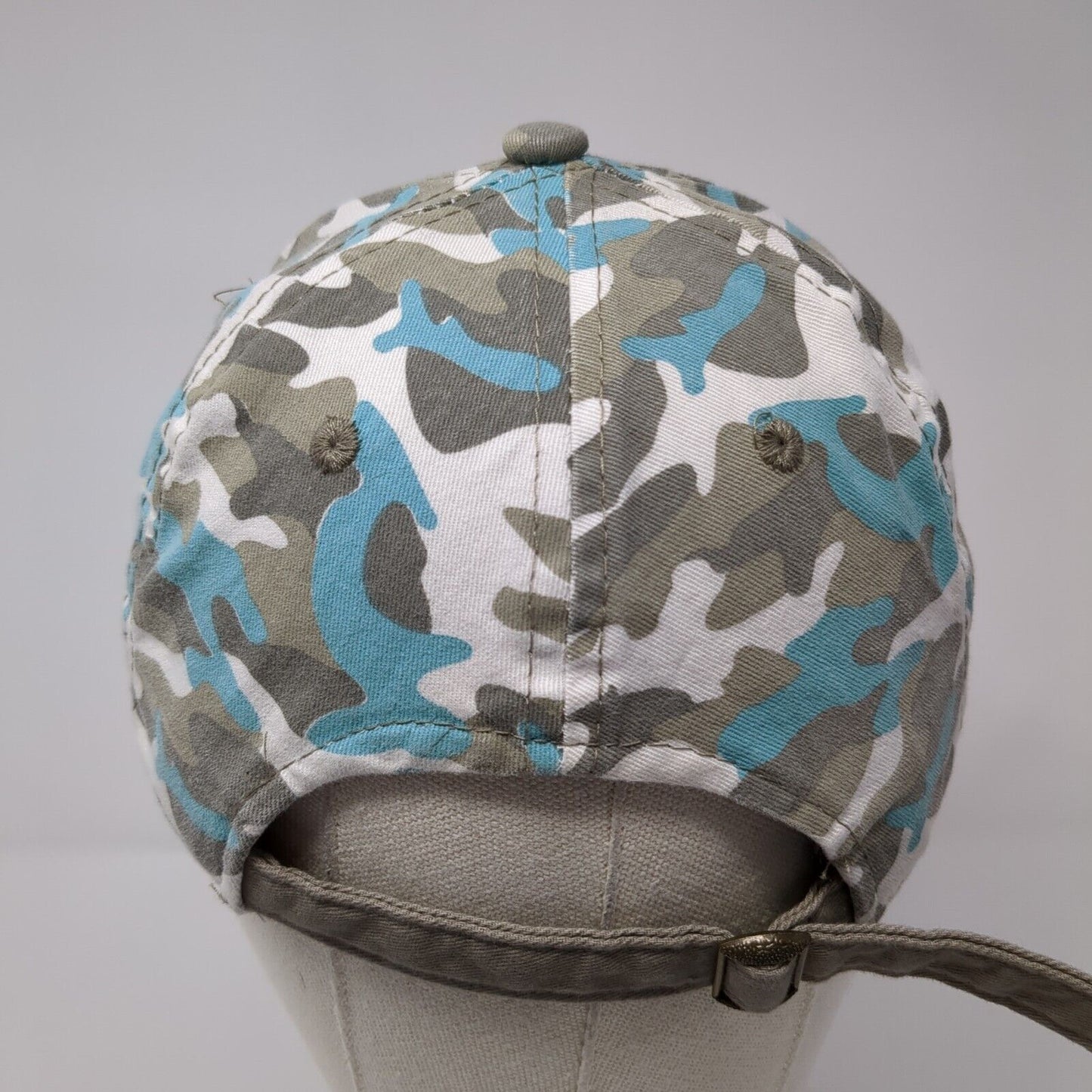 Patch Cross Women's Slideback Hat Camouflage OS Ladies Fit Outdoor Cap