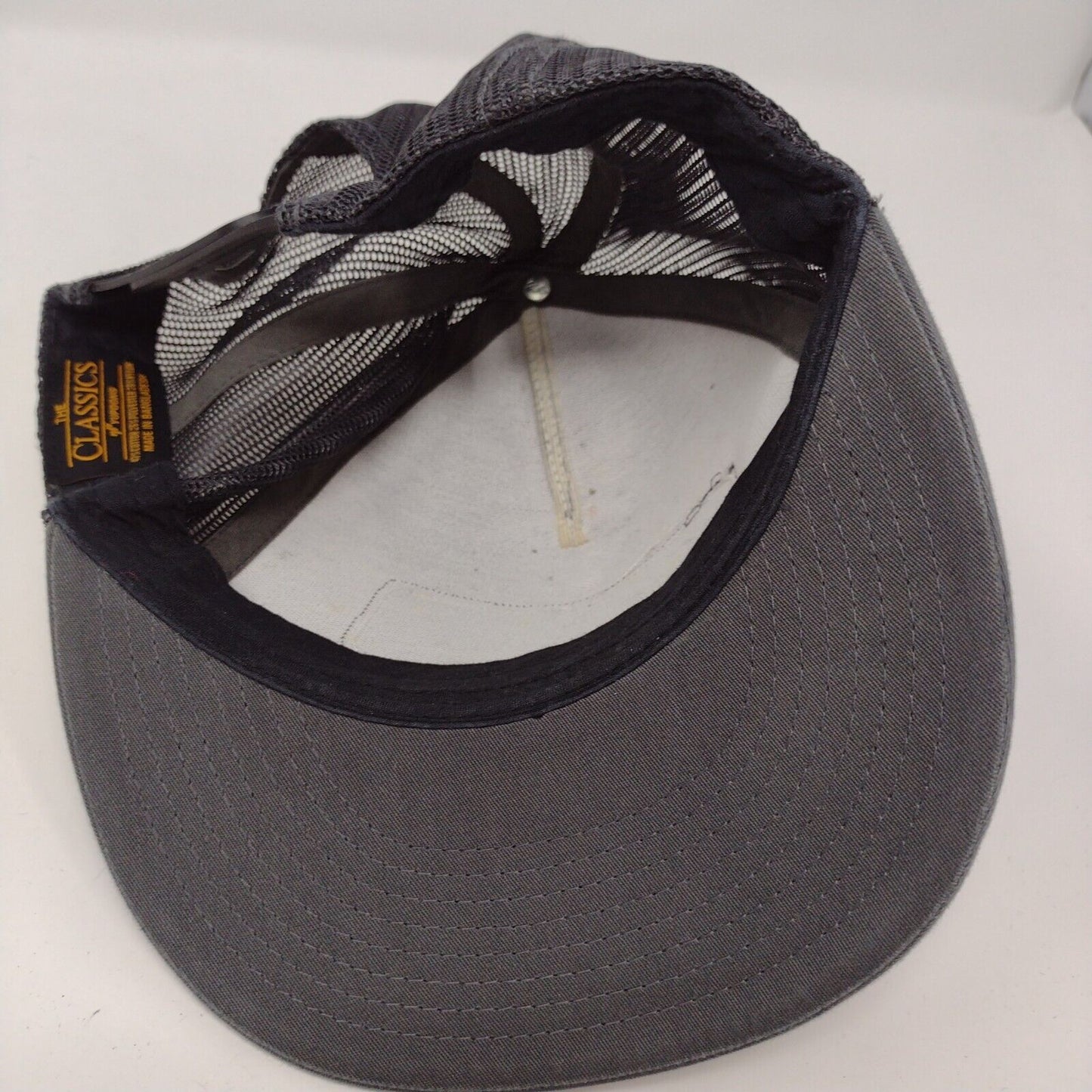 Jim Dandy Brewing Snapback Trucker Hat Gray OSFA The Classics Yupoong