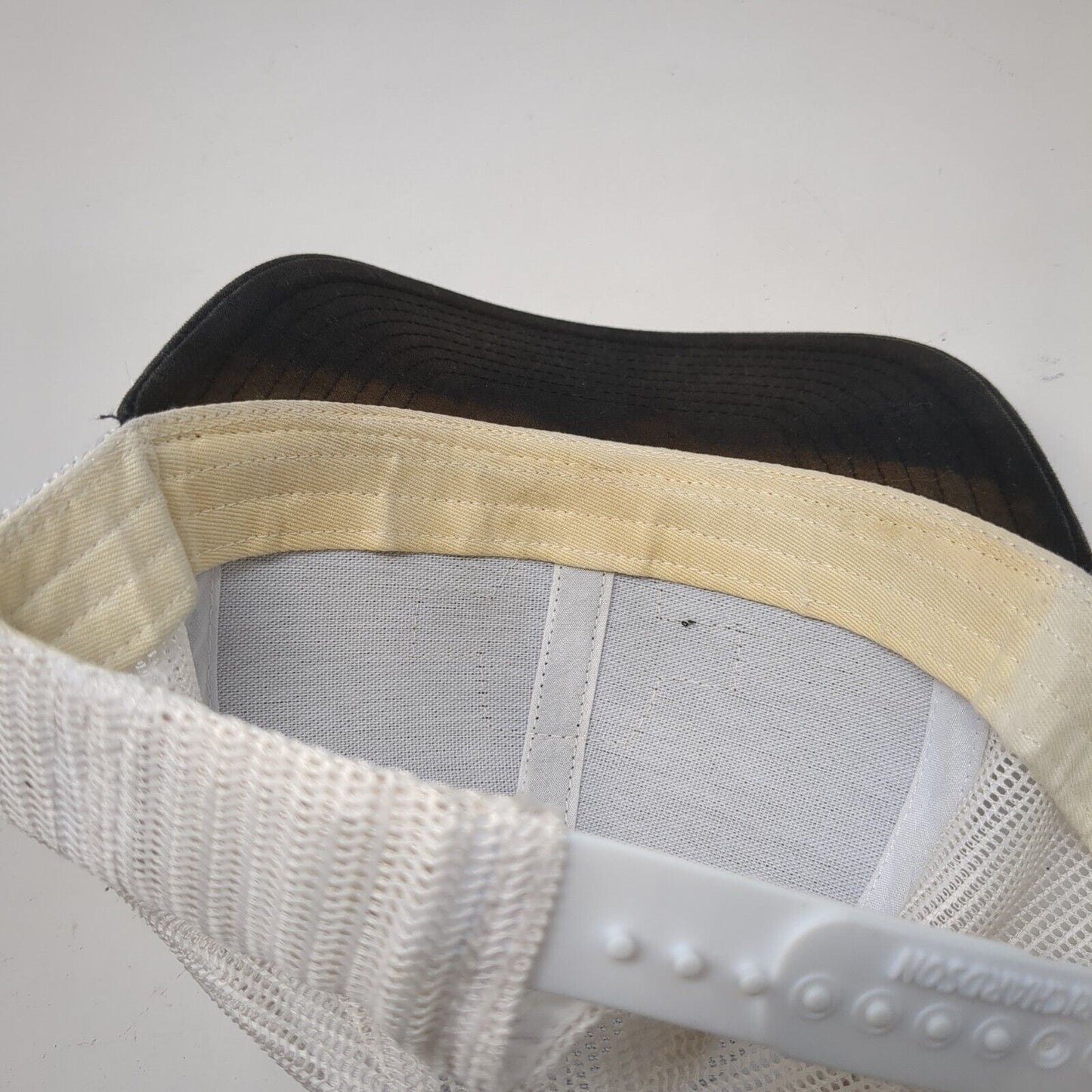 D&B Supply Snapback Trucker Hat Black OSFA Adjustable Mesh Back Richardson