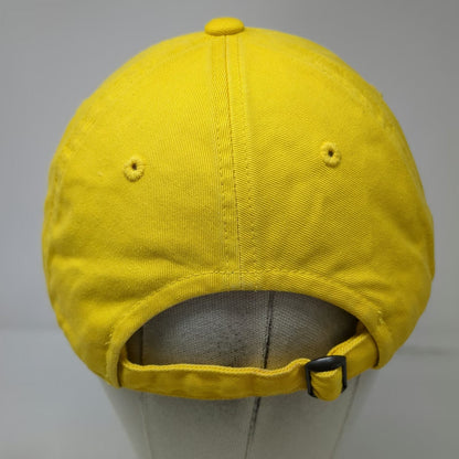 Russell Oregon Ducks NCAA Yellow Green One Size Adjustable Embroidered Cap Hat