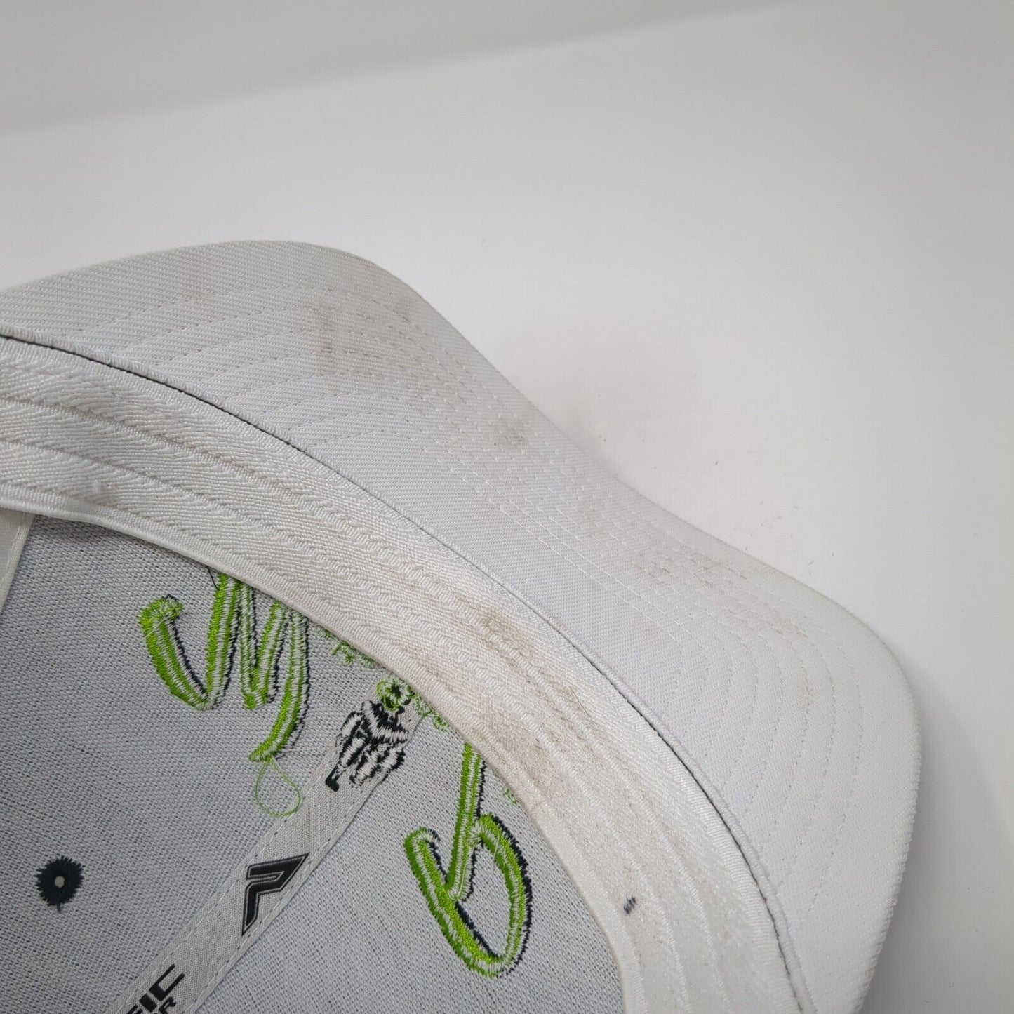 Wolfe Pac Pellets Fitted Mesh Back Trucker Hat Gray 6 7/8-7 3/8 Stretch