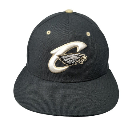 Philadelphia Eagles Fitted Hat Black One Size Lightweight Nike True Dri-Fit