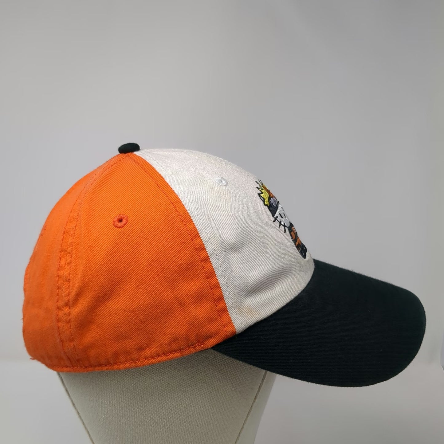 Naruto Shippuden Hello Kitty Baseball Cap Orange White Black One Size Sanrio Hat