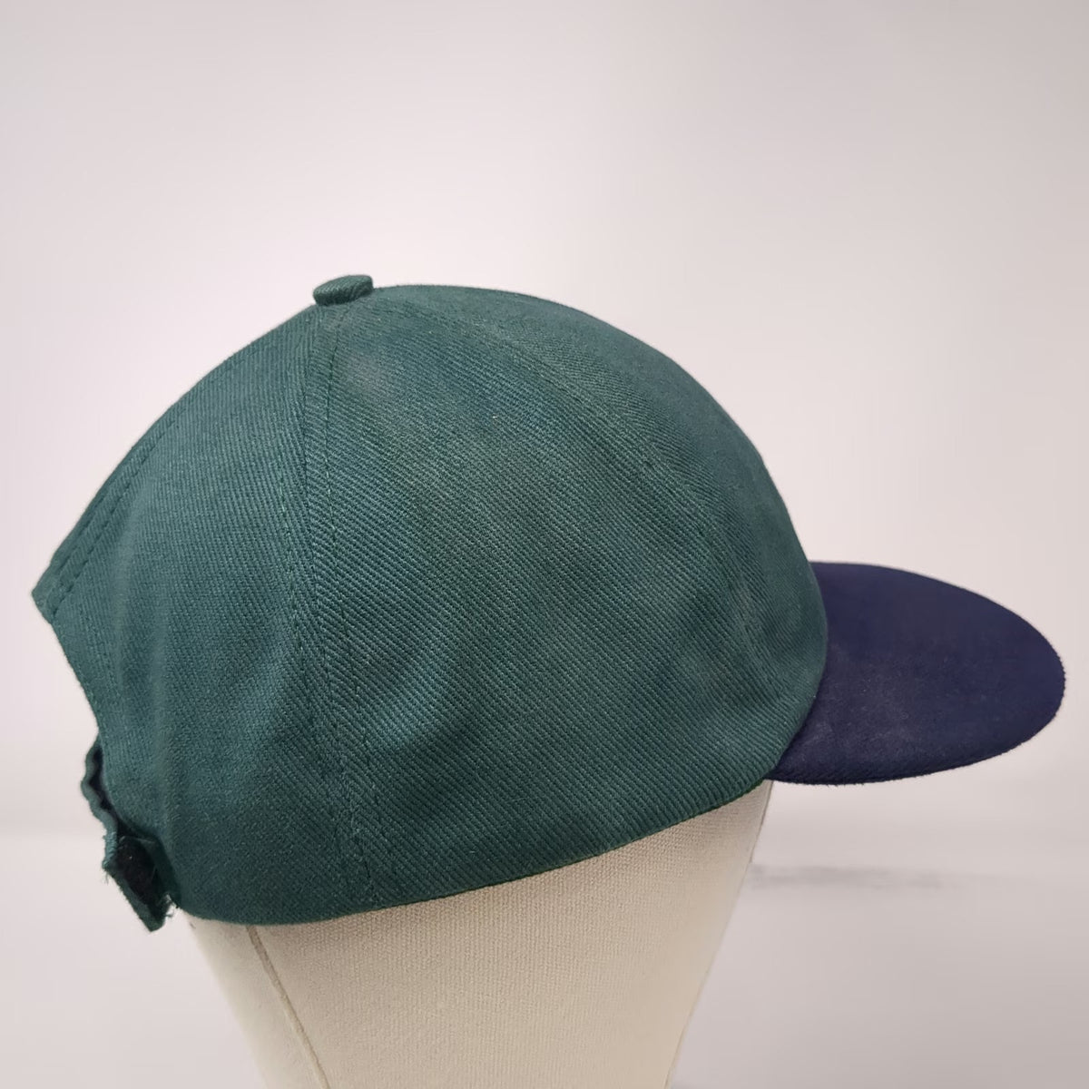 Osterman Baseball Cap Green Blue One Size Curtis Embroidery Strapback Logo Hat