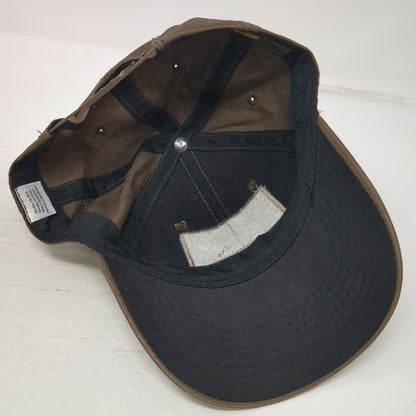 Bass Pro Shops Snapback Brown One Size Embroidered American Flag Logo Hat