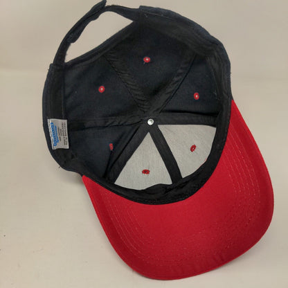 Montreal Strapback Hat Multi One Size Embroidered Colorblock Unique