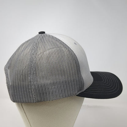 Richardson Gray Trucker Hat One Size Snapback Valley Wide Cooperative Logo Mesh
