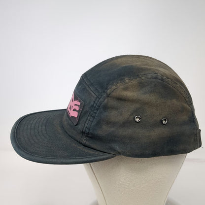 Yupoong 5 Panel Black One Size Tribe Devo Race Team Graffiti Logo Strapback Hat