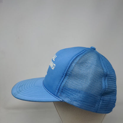 Ideal Plumbing Co. Snapback Rope Trucker Hat Blue OSFA Great Western