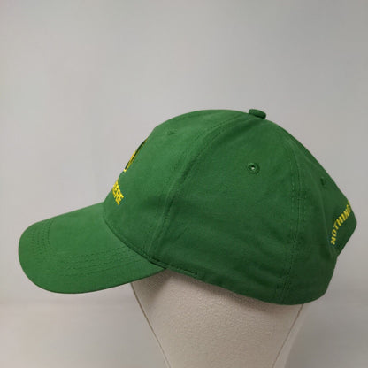 John Deere Men's Slideback Hat Green Size OSFM Embroidered Logo Cotton