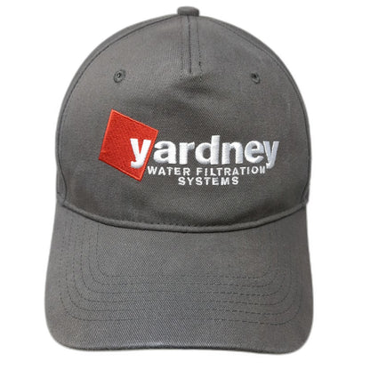 The Hat Source 5 Panel Gray One Size Yardney Water Filtration Strapback Hat