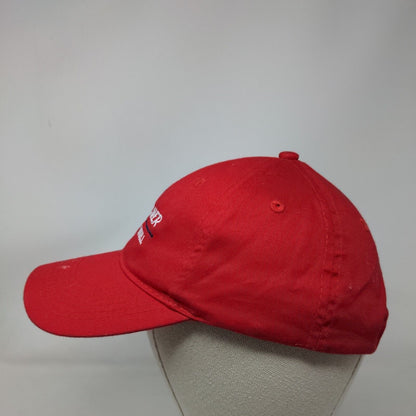 Coomer Sawmill Strapback Hat Red Youth Embroidered Port & Company