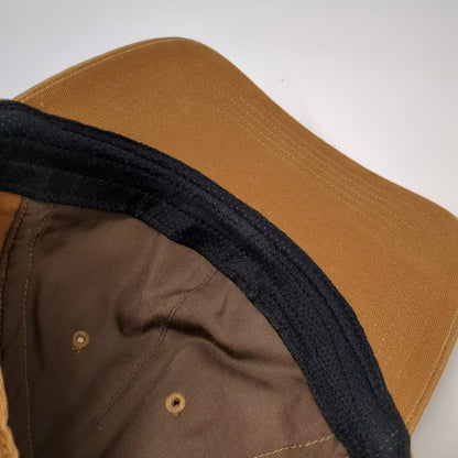 Carhartt Baseball Cap Brown One Size Script Embroidered Canvas Slideback Hat