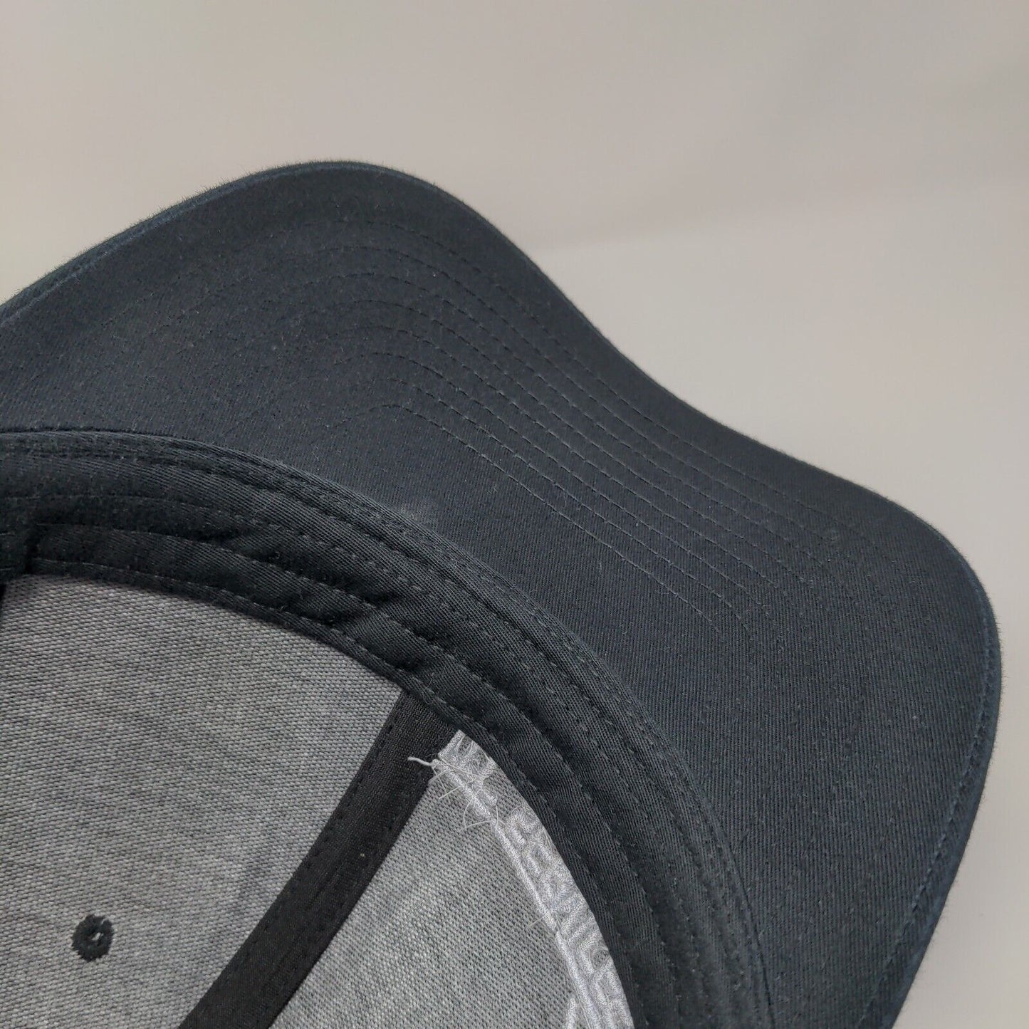 ITC Services Snapback Mesh Back Trucker Hat Black OSFA Richardson