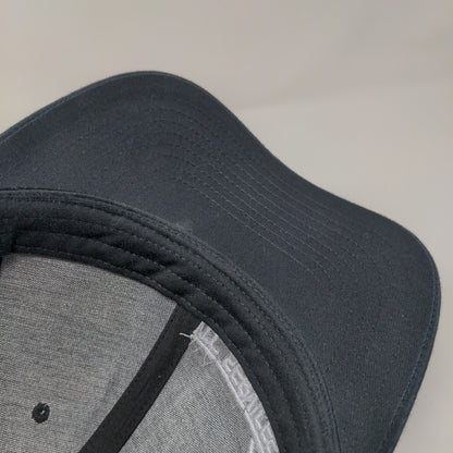 ITC Services Snapback Mesh Back Trucker Hat Black OSFA Richardson