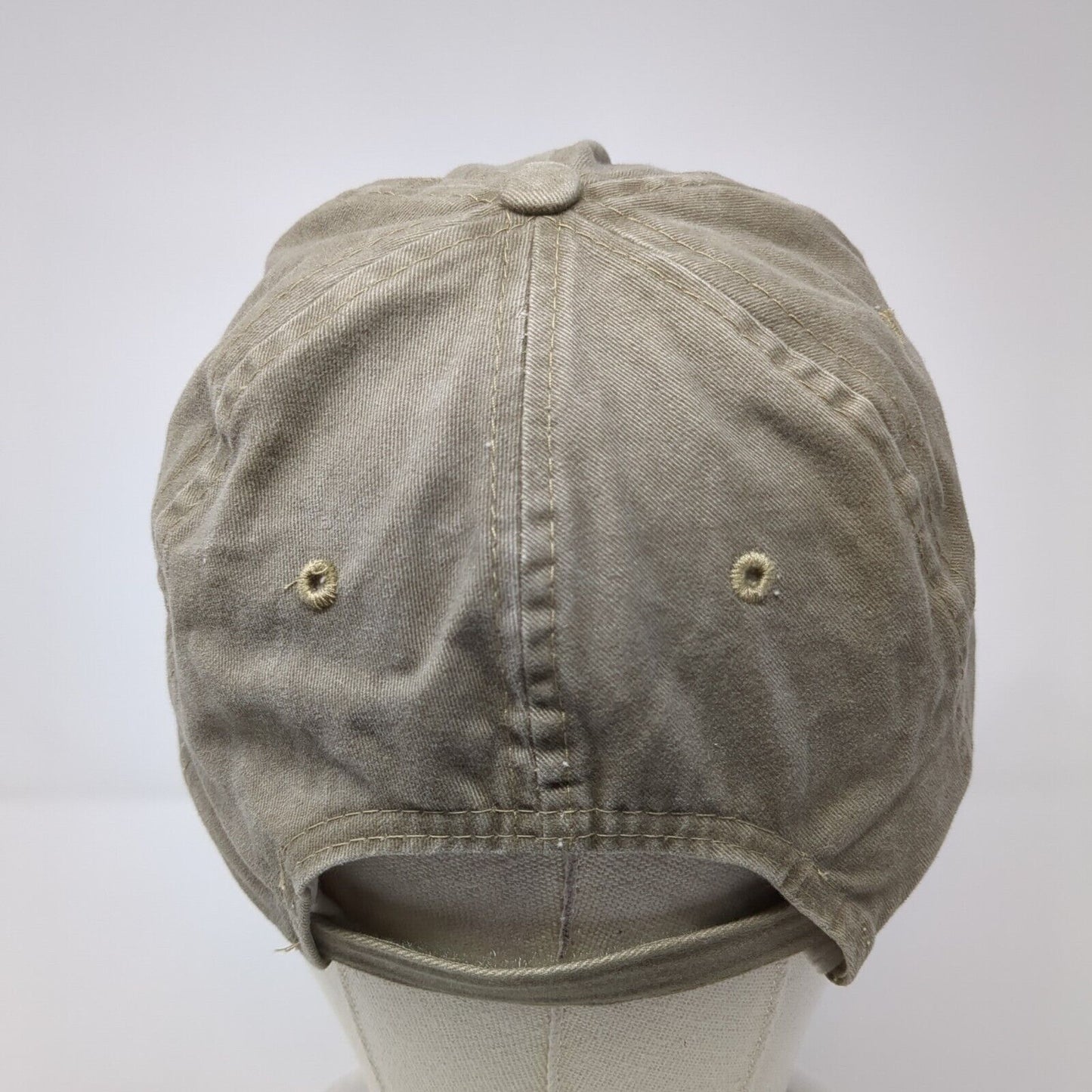 McCall Idaho Strapback Hat Brown One Size Solid Adjustable Embroidered