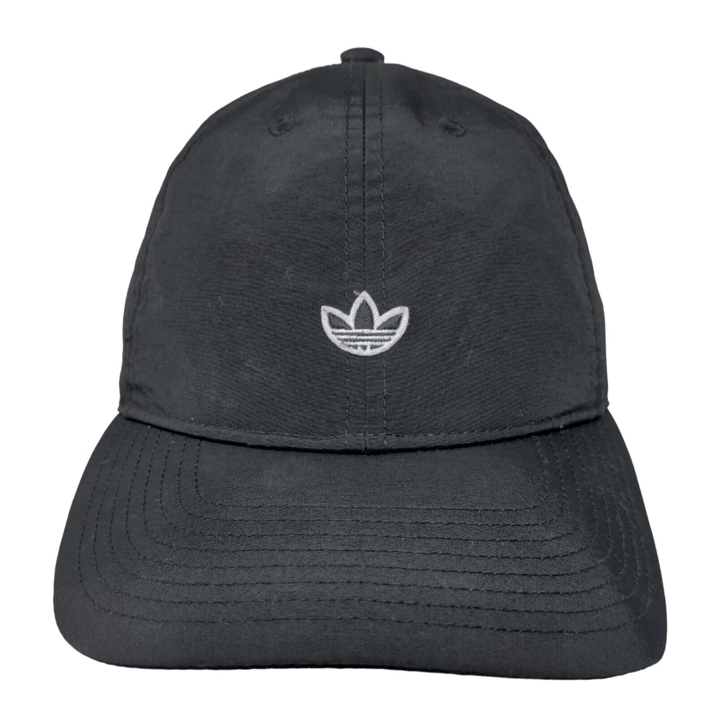 Adidas Trefoil Women's Slideback Hat Black OSFW Embroidered Adjustable