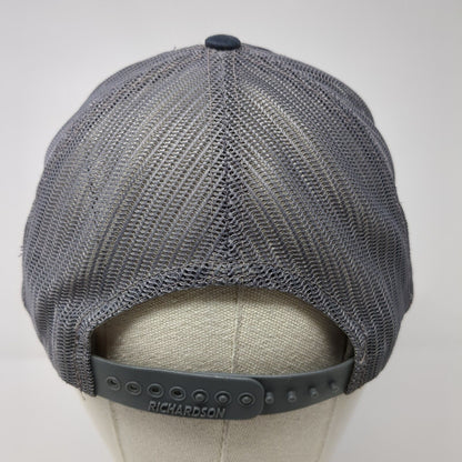 Blue Sky Helicopters Snapback Trucker Hat Blue One Size Adjustable Richardson