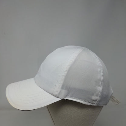 Unbranded Slideback Hat Arctic White OSFM Adjustable Solid Blank