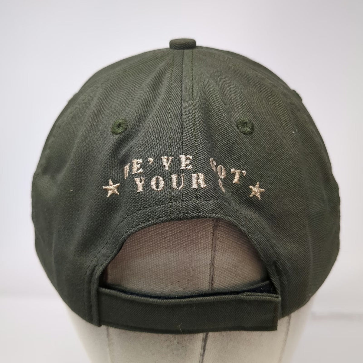 Pendleton Whisky Baseball Cap Green One Size Bob Woodruff Foundation Back Hat