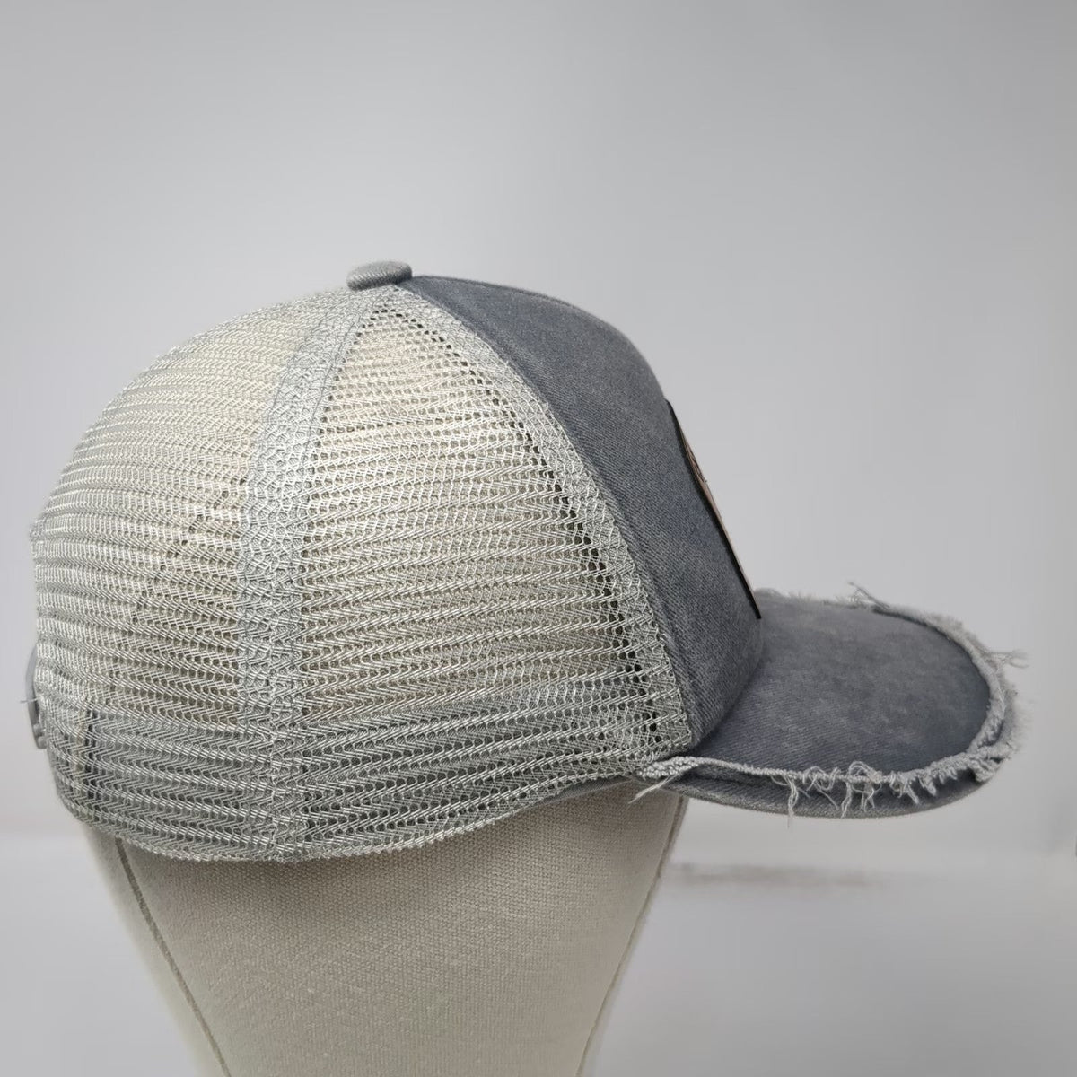 Campbell Station Country Store Restaurant Trucker Hat Gray One Size Snapback