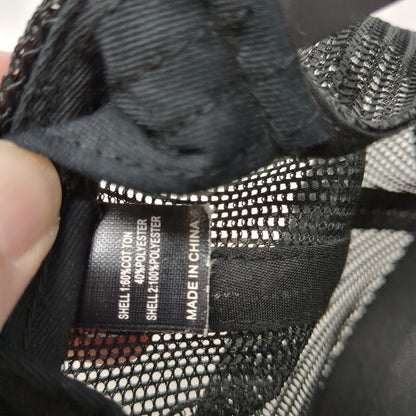 Tek-Solutions Snapback Trucker Hat Black OS Adjustable Mesh Back Richardson