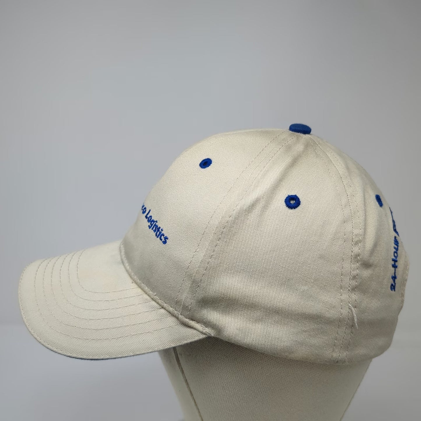 Homer Miller Sunoco Logistics Baseball Cap Beige One Size Cotton Slideback Hat