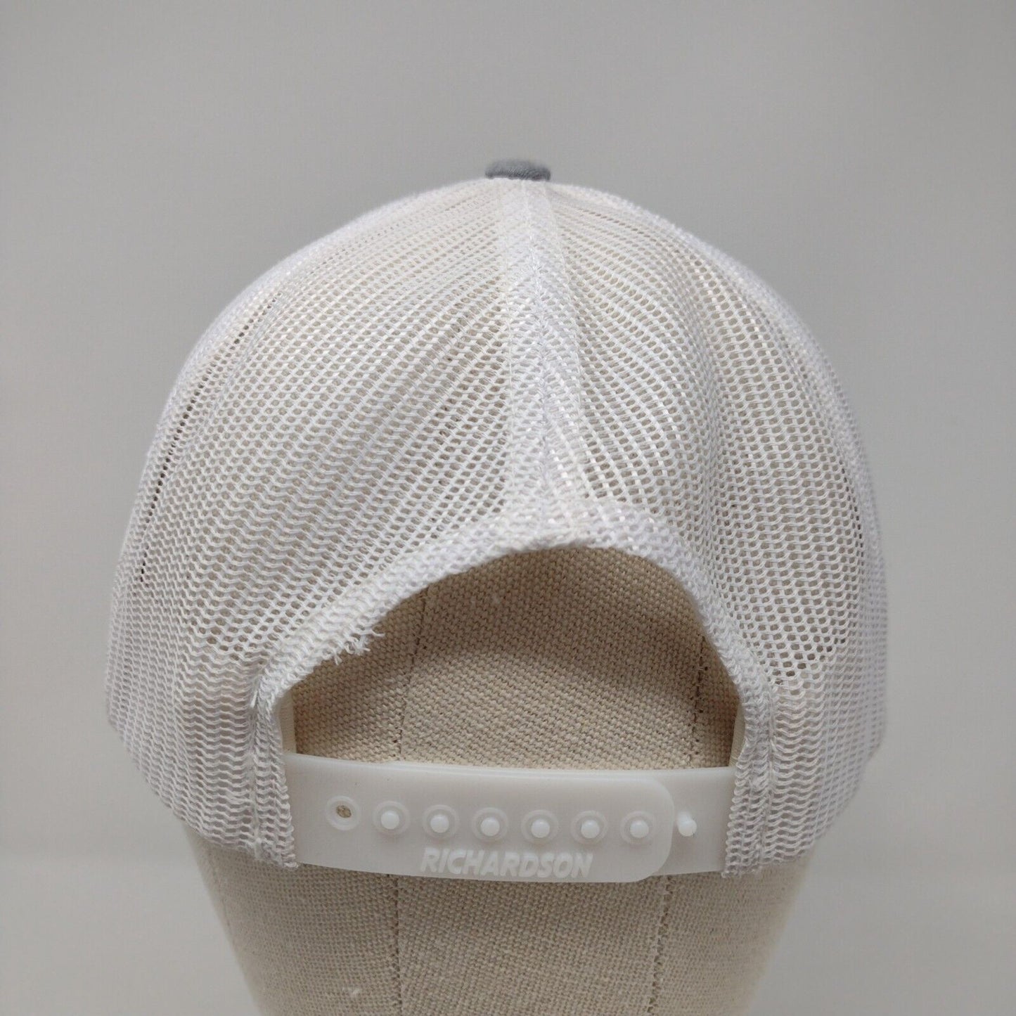 Borah Lions Patch Snapback Mesh Back Trucker Hat Gray OSFA Richardson