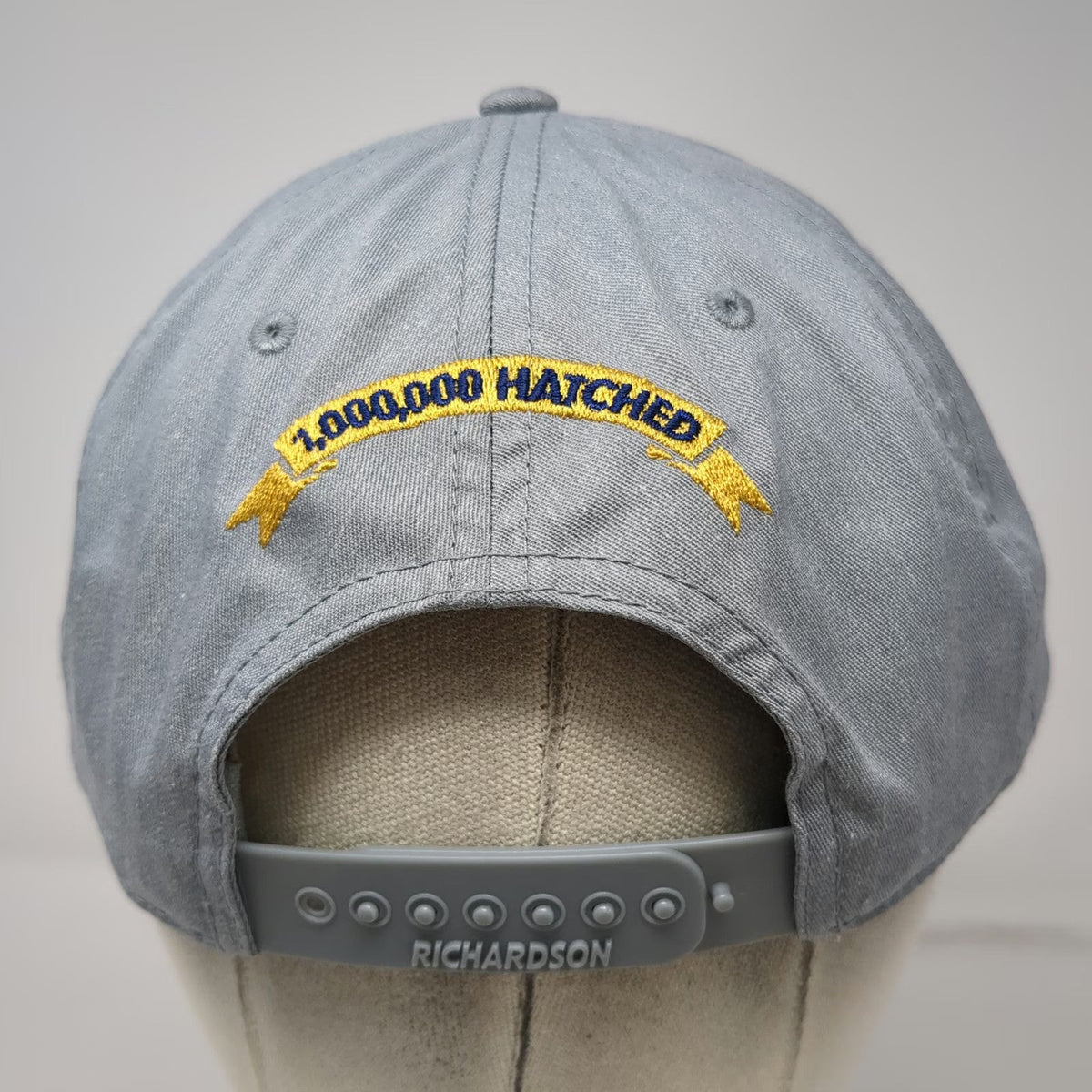 Richardson Snapback Hat Gray One Size California Waterfowl Wood Duck Program
