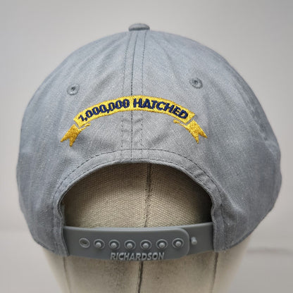 Richardson Snapback Hat Gray One Size California Waterfowl Wood Duck Program