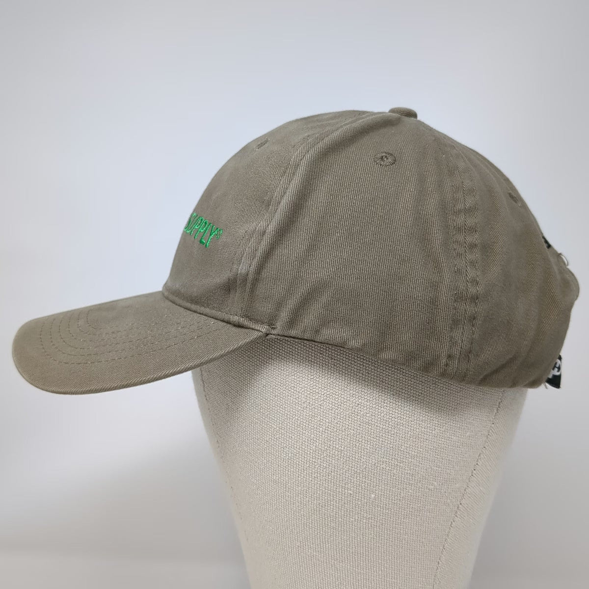 Pacific Headwear Baseball Cap Brown OS Pacific Supply CertainTeed Hat Strapback