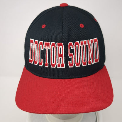 Doctor Sound Snapback Hat Multi One Size Adjustable Embroidered Lids