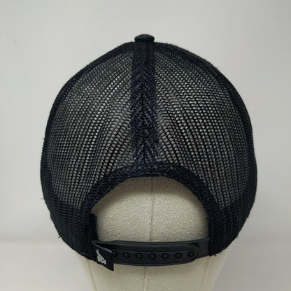 43 Inc Snapback Mesh Back Trucker Hat Black OSFM Adjustable Mission 43