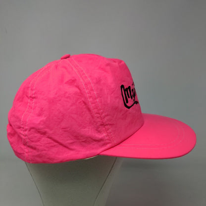 T.I Women's Snapback Hat Pink Size OSFA Graphic Logo 100% Nylon