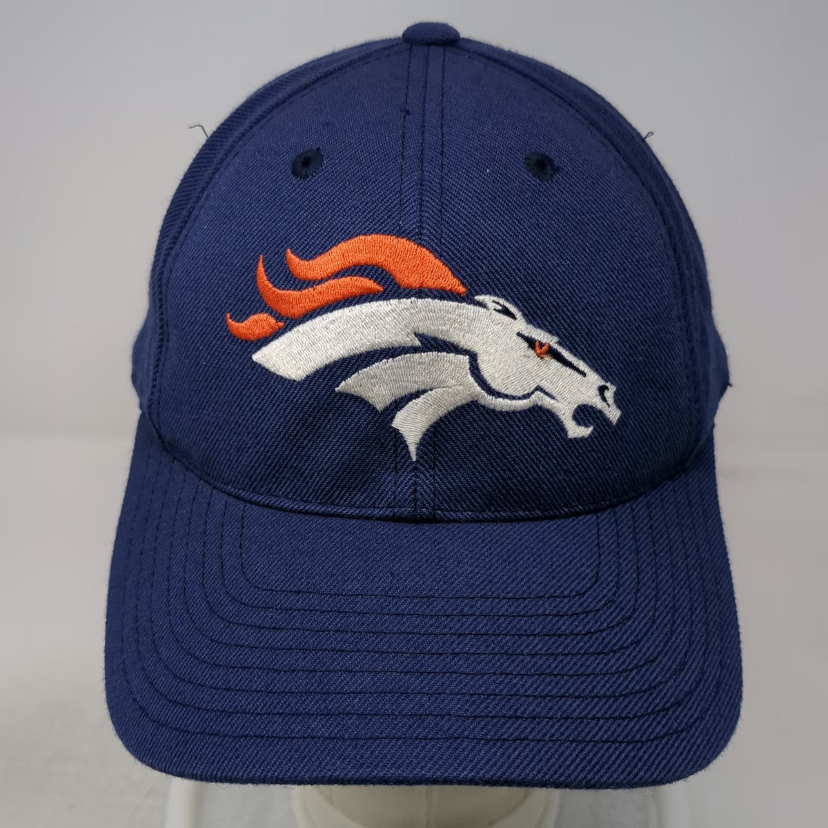 Denver Broncos NFL American Needle Snapback Blue One Size Green Underbrim Hat