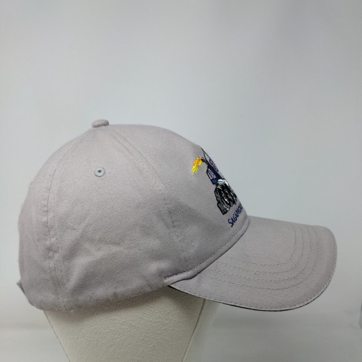 Sagamore Ready Mix Strapback Hat Gray One Size Embroidered Adjustable