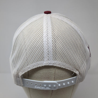 Sandy McLeod Memorial Spurs & Spikes Snapback Trucker Hat Red OS Adjustable