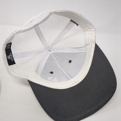 Builders First Source Snapback Trucker Hat Gray One Size Mesh Back