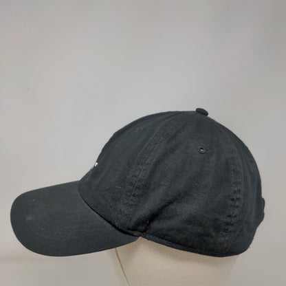 Podium Slideback Hat Black OSFA Adjustable Embroidered 6 Panel Champion