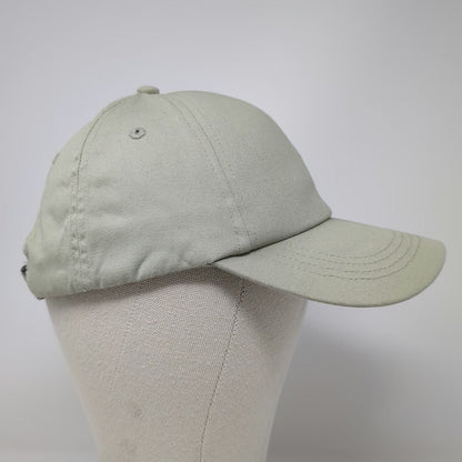 H&M Baseball Cap Green S Adjustable Cotton Plain Solid Blank Strapback Hat