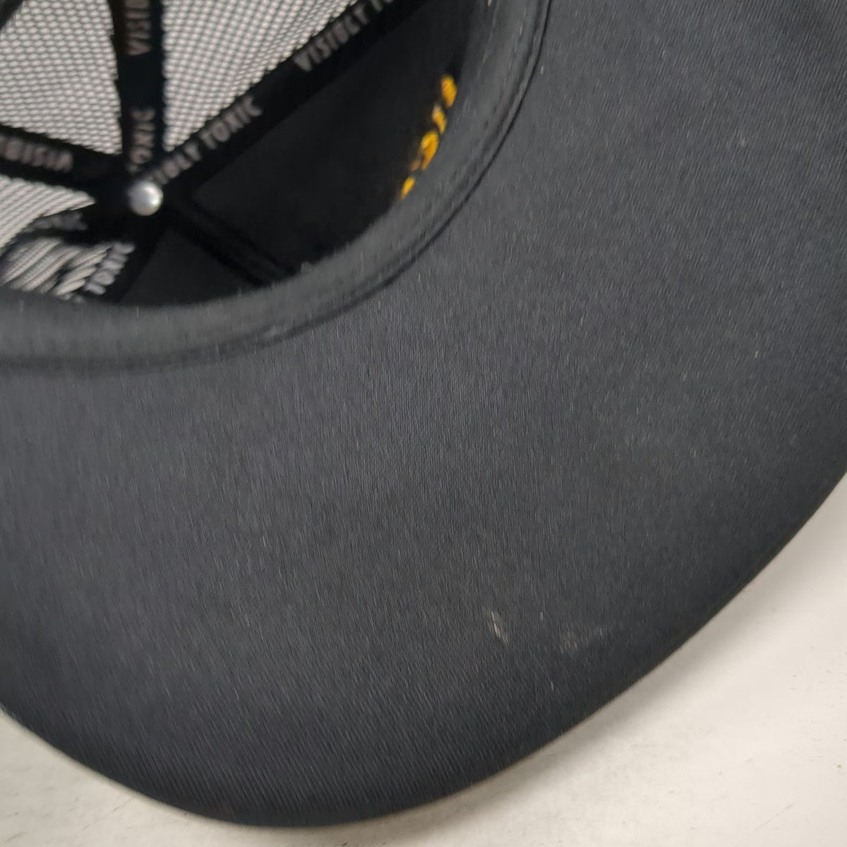 Visibly Toxic Trucker Hat Black One Size USS Blackout 48HR Bender Scrambled Eggs