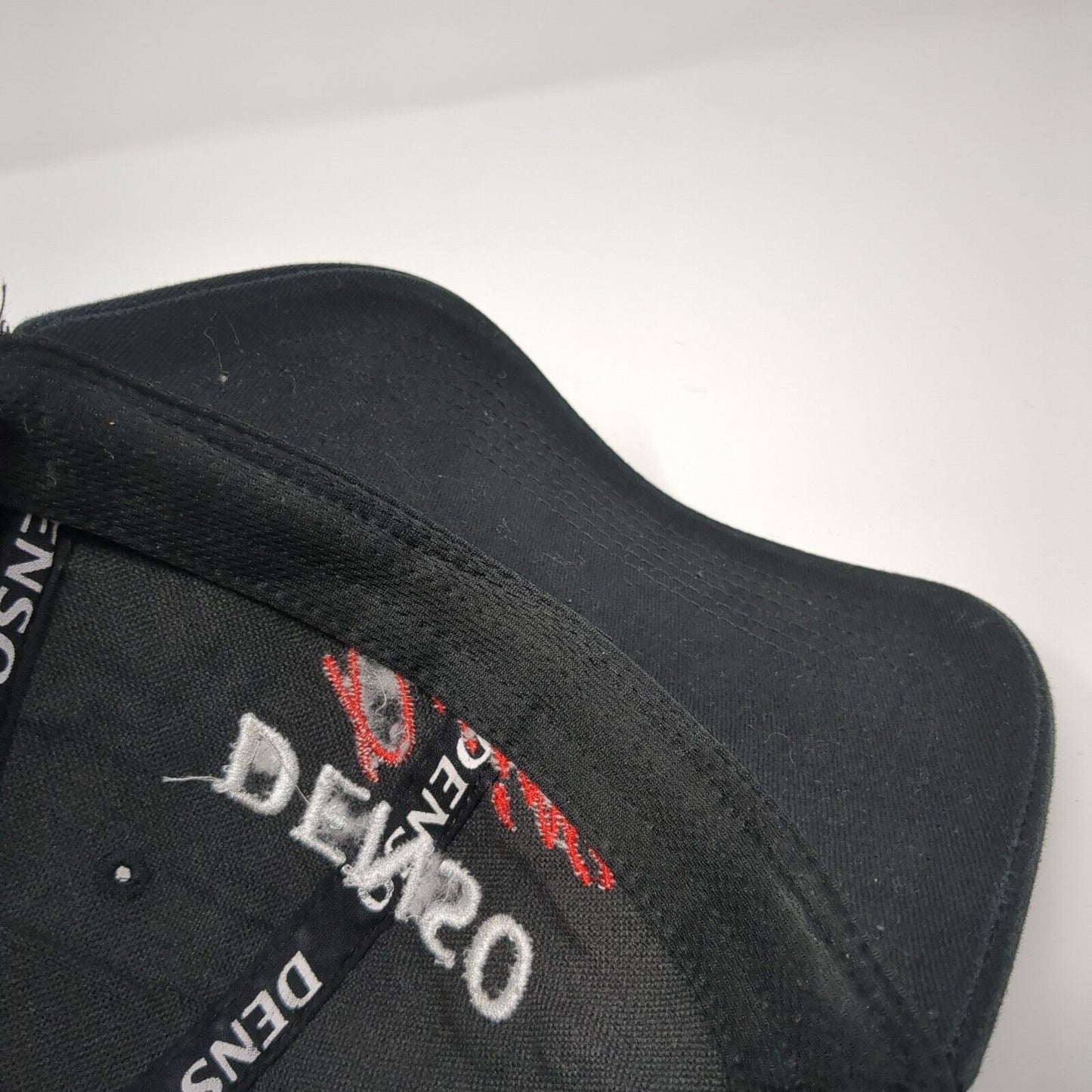 Denso Racing Auto Parts Strapback Hat Black OS Adjustable Embroidered Cotton