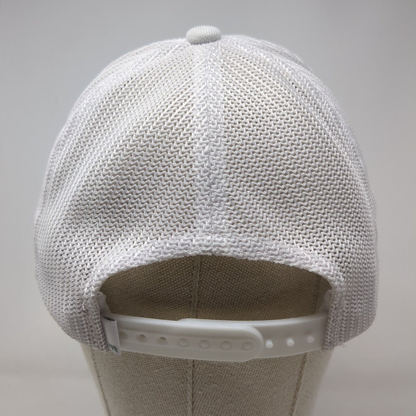Travis Mathew Since 2007 Snapback Trucker Hat White One Size Mesh Back